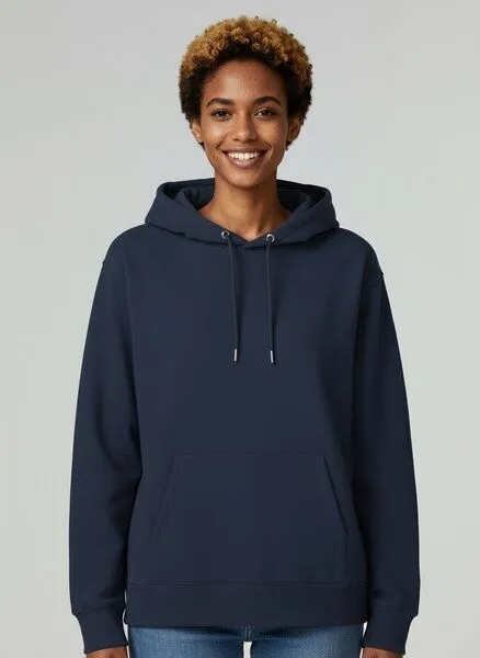 UNIPOLAR UNIPOLAR Basic Hoodie Modell: Crossing, French navy (blau), – Produktbild 3 von 3
