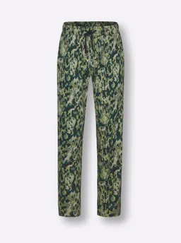 feel good Hose schwarz-khaki-bedruckt – Produktbild 1 von 1