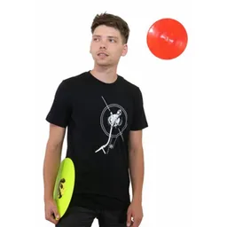 Spangeltangel Spangeltangel T-Shirt "Turntable", schwarz, nachhaltig, Herren, Baumwolle, Plattenspieler, Vinyl – Produktbild 1 von 1