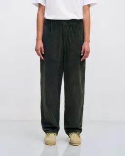 Rotholz Rotholz Damen vegan Hose Weites Bein Cord Dunkelgrün – Produktbild 1 von 1