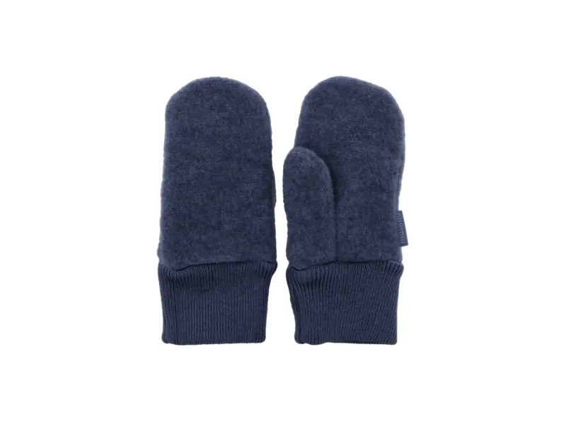 Maximo Maximo Kinder Fausthandschuhe mit Daumen, navymeliert (1-2 Jahre), Blau, – Produktbild 1 von 1