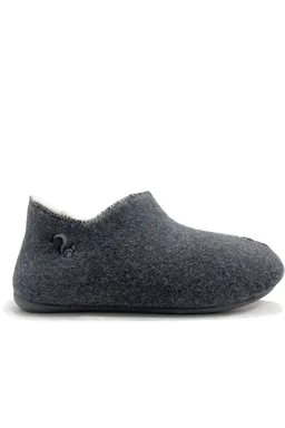 thies thies Damen vegan Slipper Stiefel Dunkelgrau – Produktbild 1 von 1