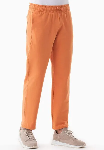 ORGANICATION ORGANICATION POYRAZ | Leichte Sweathose aus Bio-Baumwolle, Apricot tan, – Produktbild 2 von 4