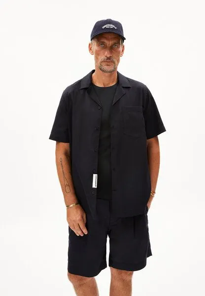 ARMEDANGELS ARMEDANGELS LOVAAR PREMIUM Herren Hemd aus TENCEL Lyocell Mix, Night sky, – Produktbild 1 von 4