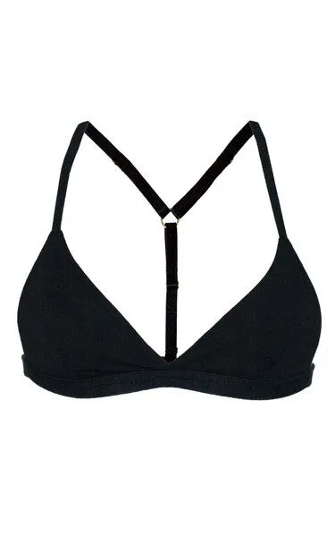 Golden Circle Clothing Golden Circle Clothing Soft BH mit Biogummi, Schwarz, – Produktbild 1 von 4
