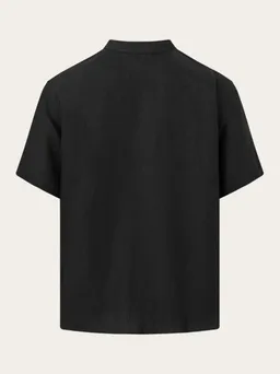 KnowledgeCotton Apparel KnowledgeCotton Apparel Box Fit Short Sleeved Linen Shirt – Produktbild 1 von 1