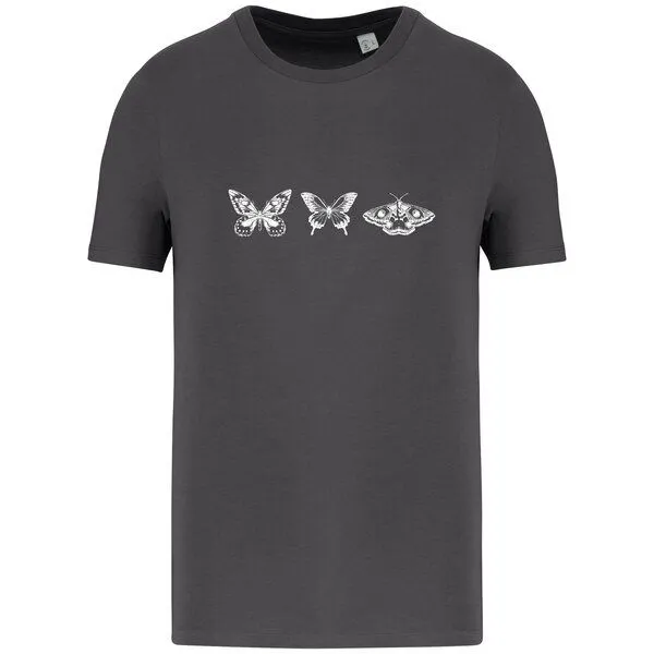 Greenspired Greenspired Basic Bio T-Shirt Metamorphose 155g/m² XXS - 4 XL", Eisengrau, – Produktbild 1 von 1