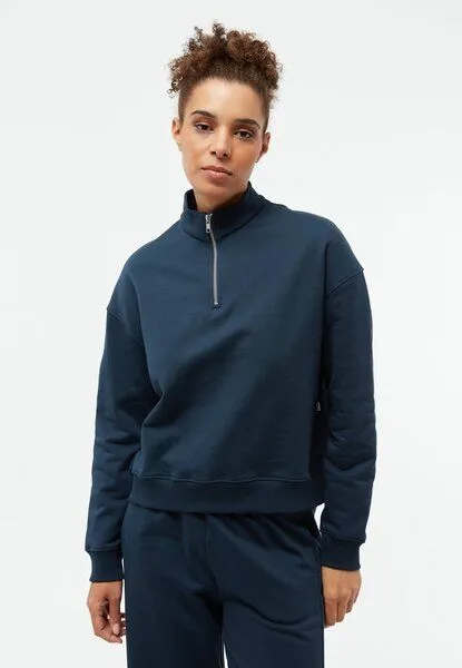 Givn Berlin Givn Berlin Zip Sweater GBMAGDA aus Bio-Baumwolle, Midnight blue, – Produktbild 1 von 4