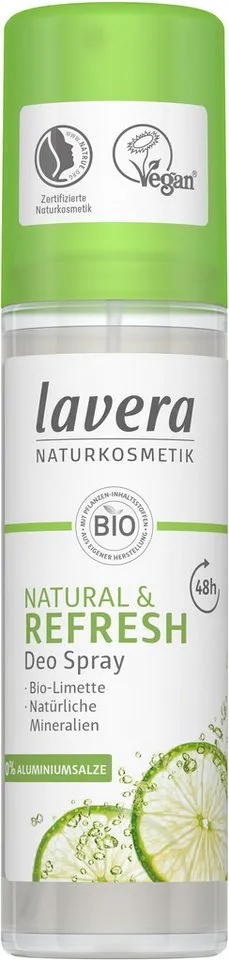 lavera lavera Deospray Refresh mit Limette – Produktbild 5 von 6