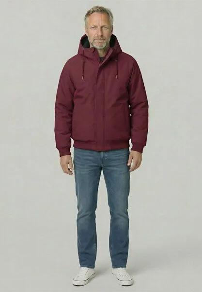 derbe derbe Winterjacke „Festholm Short“, Rhubarb, – Produktbild 3 von 4