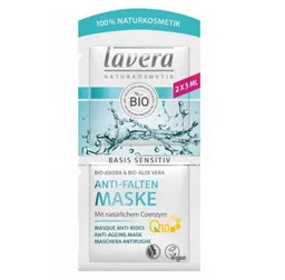 lavera Lavera Basis sensitiv Anti-Falten Maske Q10 2x5 ml – Produktbild 1 von 1
