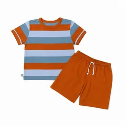 Fred's World by Green Cotton Fred's World by Green Cotton Schlafanzug Shorty Streifen – Produktbild 1 von 1