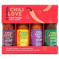 El Puente El Puente Chili Love Mini 4er-Set | Fair Trade | Vegan | Glutenfrei, Mehrfarbig, – Produktbild 1 von 1