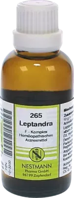Nestmann Pharma LEPTANDRA F Komplex Nr.265 Dilution 50 ml Dilution – Produktbild 1 von 1