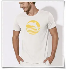 Picopoc Picopoc T-Shirt Delfin / Sonnenaufgang mit Delphin – Produktbild 1 von 1