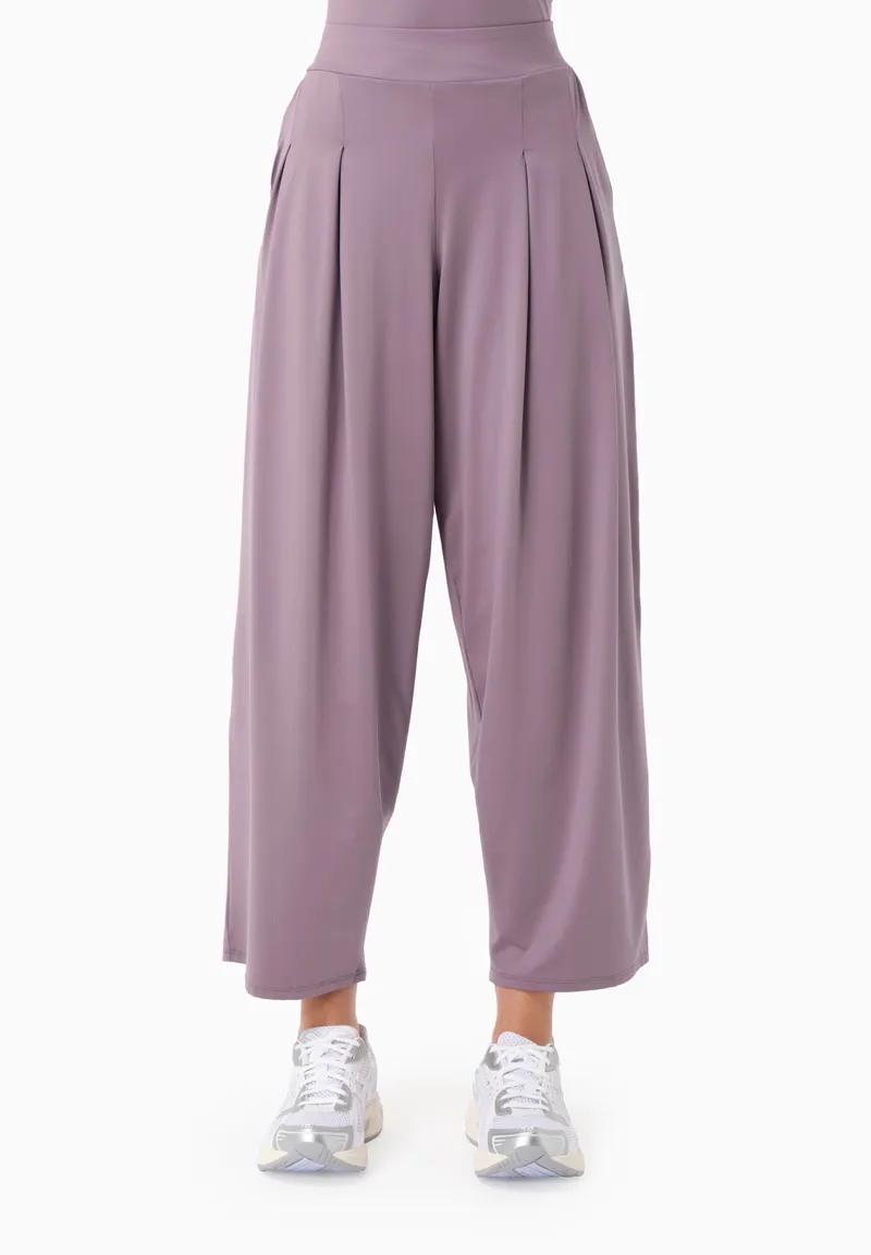 ORGANICATION ORGANICATION Damen vegan Hose Peeny Dirty Lilac, Lila, – Produktbild 1 von 1