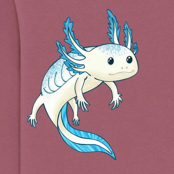 Spangeltangel Spangeltangel Kinder-Sweatshirt "Axolotl", Dunkelrosa, – Produktbild 2 von 4