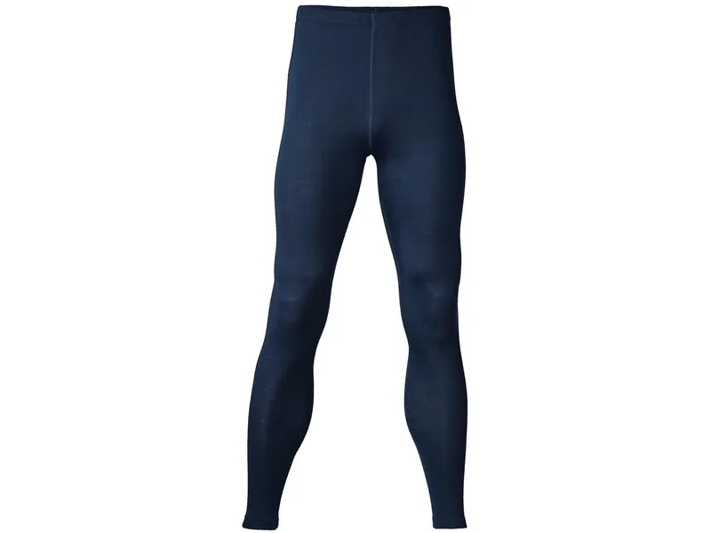 Engel natur Engel Natur Herren Unterhose lang Wolle Seide marine Gr.50/52, Blau, – Produktbild 1 von 2