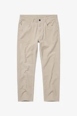 KnowledgeCotton Apparel KnowledgeCotton Apparel Herren vegan Hose Oak Regular Cord Helles Federgrau – Produktbild 1 von 1