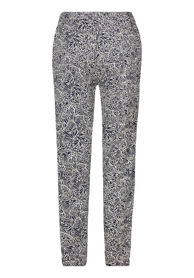 ragwear ragwear Jogger Pants TALIN PRINT mit Allover-Druck, bedruckte Optik, aus Viskose, Regular Fit, Blau, – Produktbild 2 von 2