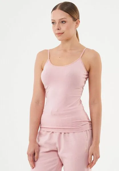 ORGANICATION ORGANICATION ESSENTIALS-ALINA - Singlet Top aus supersoftem TENCEL Modal-Mix, Dusty pink, – Produktbild 1 von 4