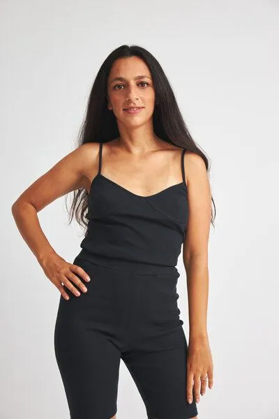 Baìge the Label Baìge the Label Top Bella, Charcoal, – Produktbild 1 von 4