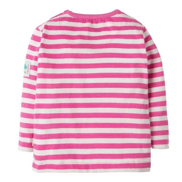 Frugi Frugi Langarm-Shirt Hase Button Applique Top – Produktbild 3 von 3