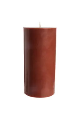 Tranquillo Handgearbeitete Stumpenkerze GLUMI red, Ø 7,5 x 15 cm - rot – Produktbild 1 von 1