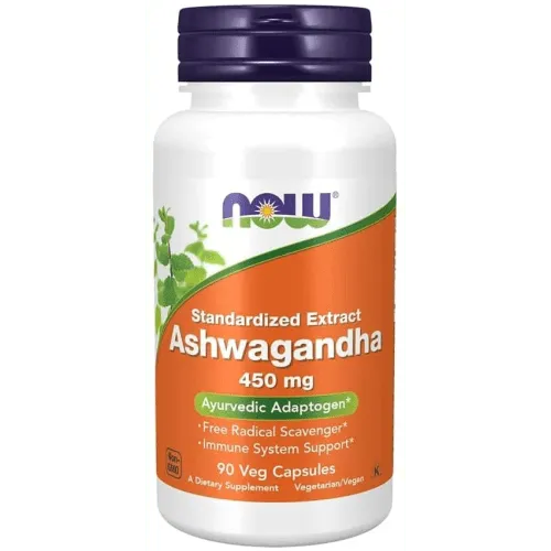 Now Foods Now Foods Ashwagandha (450 mg) 90 Kapseln – Produktbild 2 von 2