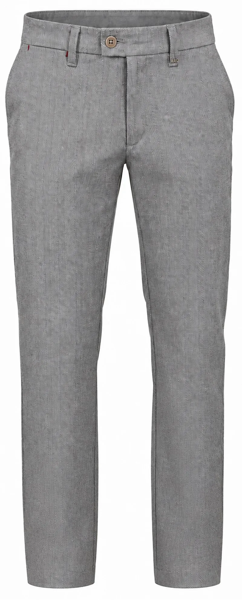 MAC Mac Hose Lennox Herringbone Grau - Größe W 38 - L 34, Grau, – Produktbild 1 von 4