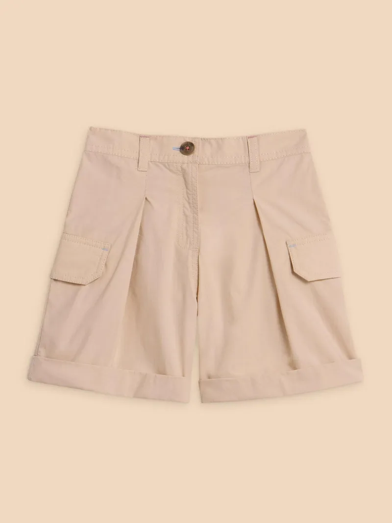White Stuff Short cargo Colette - 7-8, Natur, – Produktbild 1 von 3