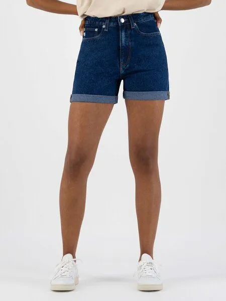 MUD Jeans MUD Jeans Damen Jeansshorts - Marilyn - aus Bio-Baumwolle, Blau (stone indigo), – Produktbild 3 von 4
