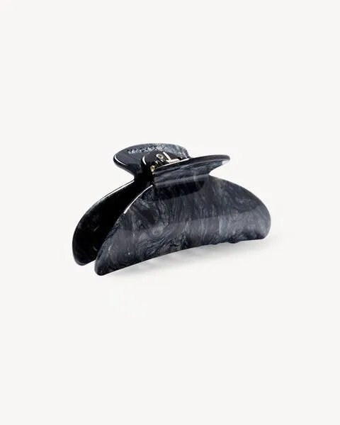 JAN N JUNE JAN N JUNE Machete Haarklammer Midi Claw aus Acetat, Obsidian (schwarz), – Produktbild 2 von 3