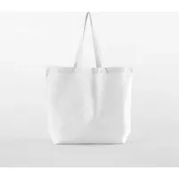 Westford Mill Westford Mill große Baumwolltasche Shopper Einkaufstasche Maxi, Weiss, – Produktbild 1 von 1
