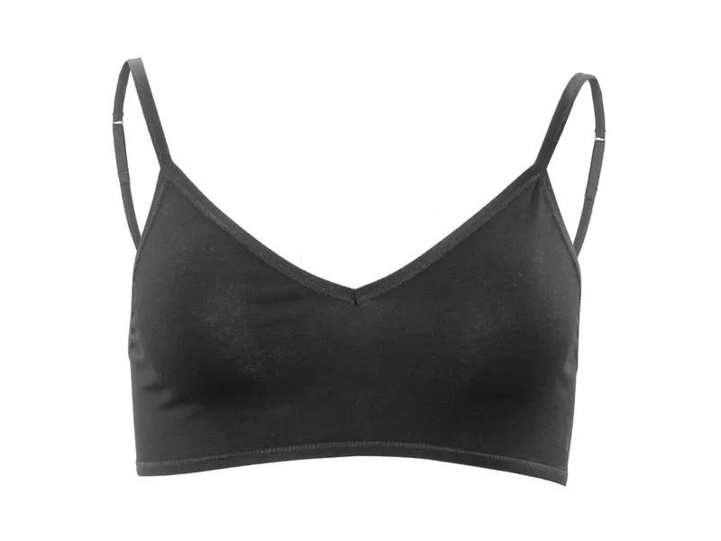 Living Crafts LIVING CRAFTS - Damen Bustier - Schwarz (95% Bio-Baumwolle; 5% Elasthan), Nachhaltige Mode, Bio Bekleidung, Schwarz, – Produktbild 1 von 7