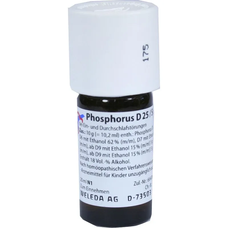 Weleda Phosphorus D 25/ Sulfur D 25 aa Dilution – Produktbild 2 von 2