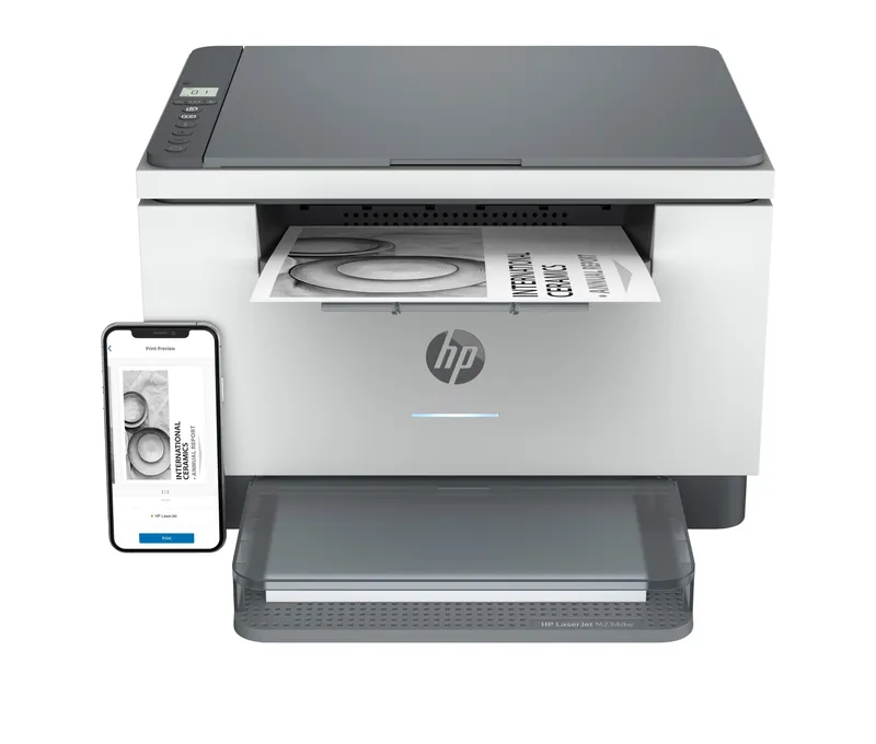 HP HP LaserJet MFP M234dw - Multifunktionsdrucker - s/w - Laser - Legal (216 x 356 mm), Grau, – Produktbild 1 von 7