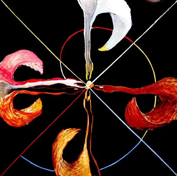 Photocircle Photocircle Poster / Leinwandbild - Hilma af Klint – The Swan No. 7 – Produktbild 2 von 4