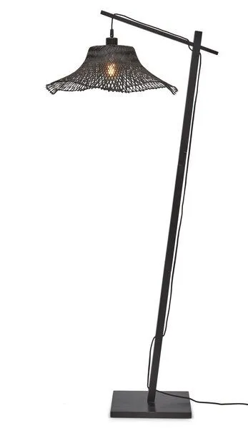 GOOD&MOJO GOOD&MOJO Stehlampe Ibiza S, Schwarz, – Produktbild 2 von 4