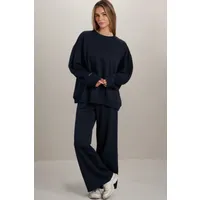 SEAAV SEAAV Damen vegan Lounge Set Mitternachtsblau, Extra dunkelblau, – Produktbild 2 von 3