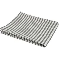 Memo memo Geschirrtuch aus Bio-Baumwolle, Fairtrade, 50 x 70 cm, anthrazit gestreift – Produktbild 1 von 1