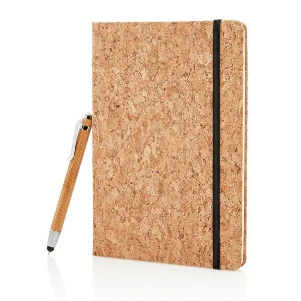 Xindao Xindao Kork - A5-Notizbuch mit Stift / Stylus aus Bambus – Produktbild 1 von 4
