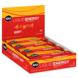 Gu Liquid Energy Strawberry Banana Karton (12 x 60g) – Produktbild 1 von 1