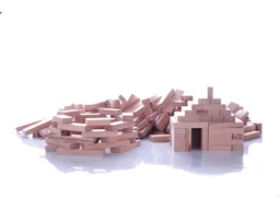 MaderaBlocks Holzbauklötze Holzbausteine natur 200 600er-Set – Produktbild 1 von 1
