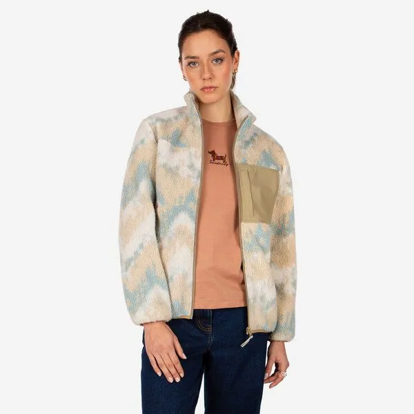Iriedaily Iriedaily Arkta Teddy 2 Jacket, Khaki grey (natur), – Produktbild 4 von 4