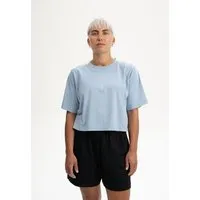 MELA Cropped T-Shirt Style DESNA | von MELA | Fairtrade & GOTS zertifiziert, Zartes blau, – Produktbild 1 von 2