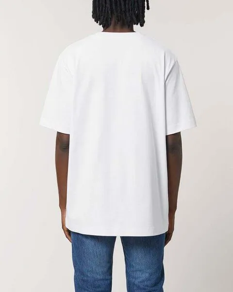 YTWOO YTWOO Sehr dickes Unisex T-Shirt | 240 g/qm | Top Premium Bio-Baumwolle, Weiß, – Produktbild 4 von 4