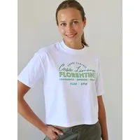 Kultgut Kultgut Artdesign - Shirt 100% Biobaumwolle - Boxiform- /Casa Limone, Weiß, – Produktbild 1 von 1