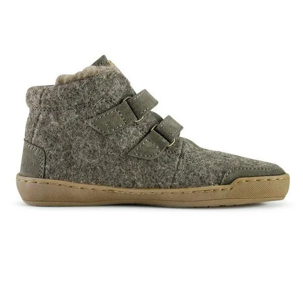 Doghammer Doghammer Winter-Barfußschuh für Kinder - Kids Terrar Wool High, Grau (greyish), – Produktbild 3 von 3