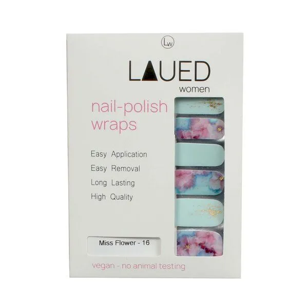 Vargu Vargu LAUED vegane Nagelfolien flower mood, Miss flower, – Produktbild 3 von 4
